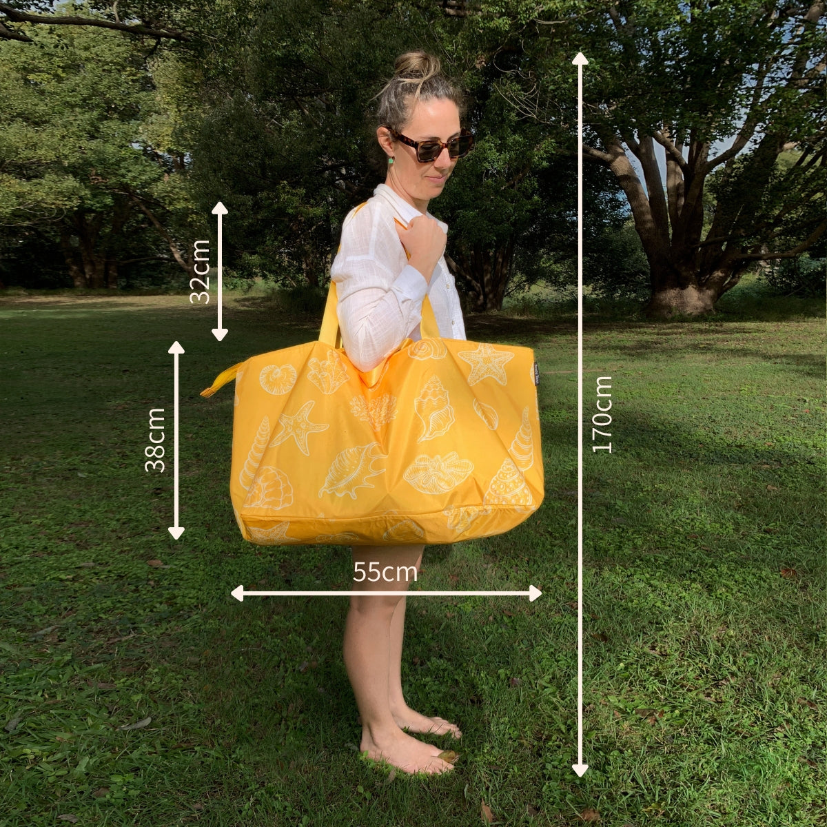 Beach Bag - Ripple Sensation - Beachy Tones