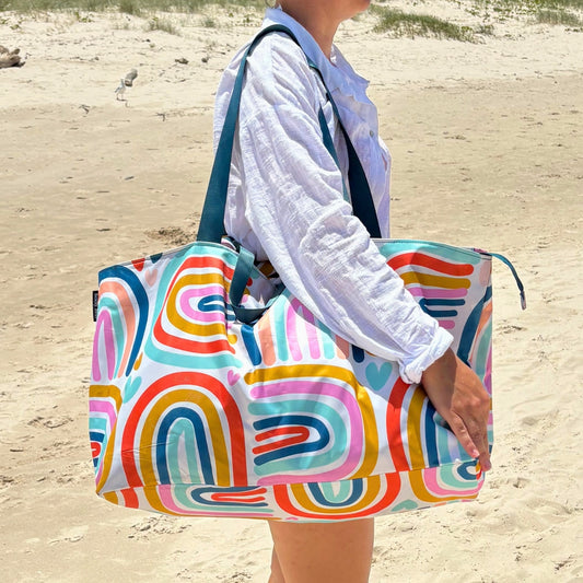 Beach Bag - Rainbow Styling