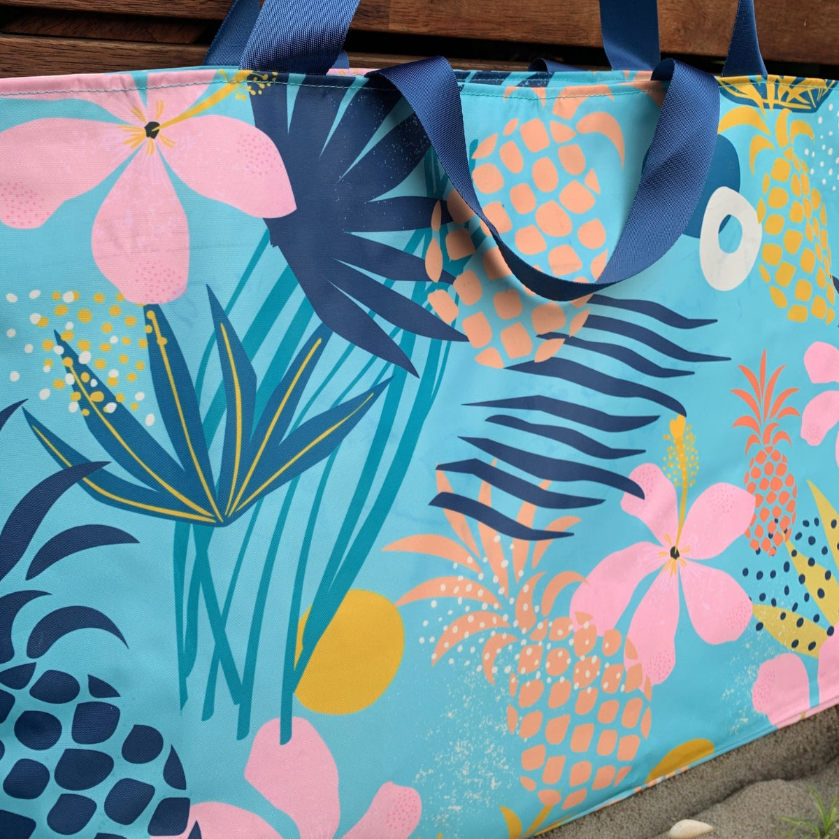 [PRE-ORDER OCT] Beach Bag - Pineapple Passion