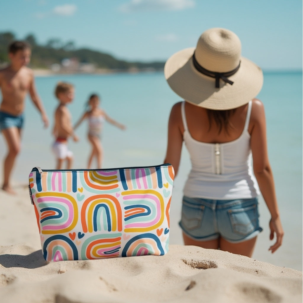 Beach Pouch - Rainbow Styling