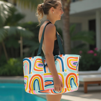 Beach Bag - Rainbow Styling