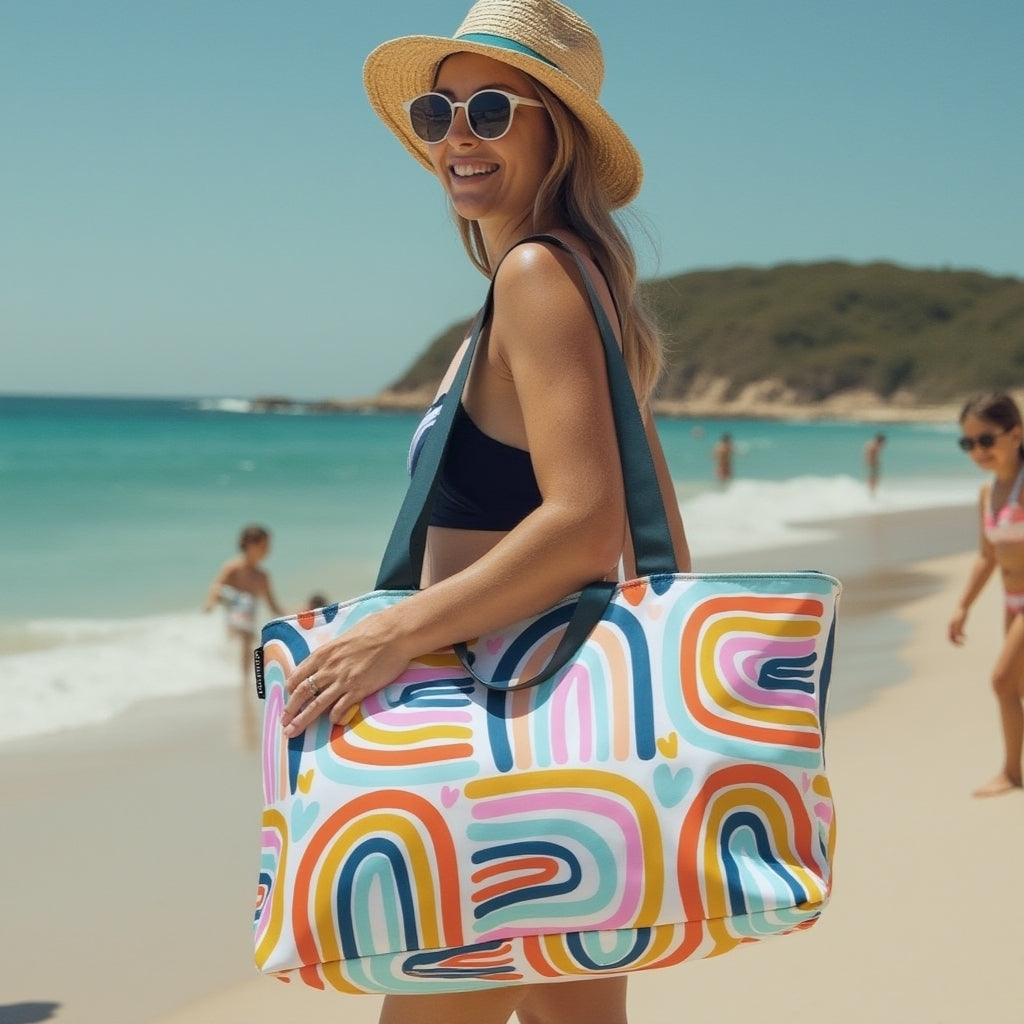 Beach Bag - Rainbow Styling