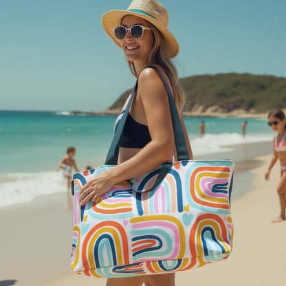 Beach Bag - Rainbow Styling