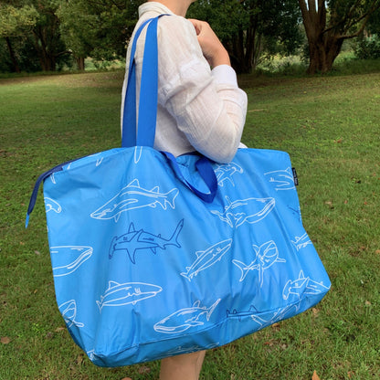 [PRE-ORDER OCT] Beach Bag - Shark Bay