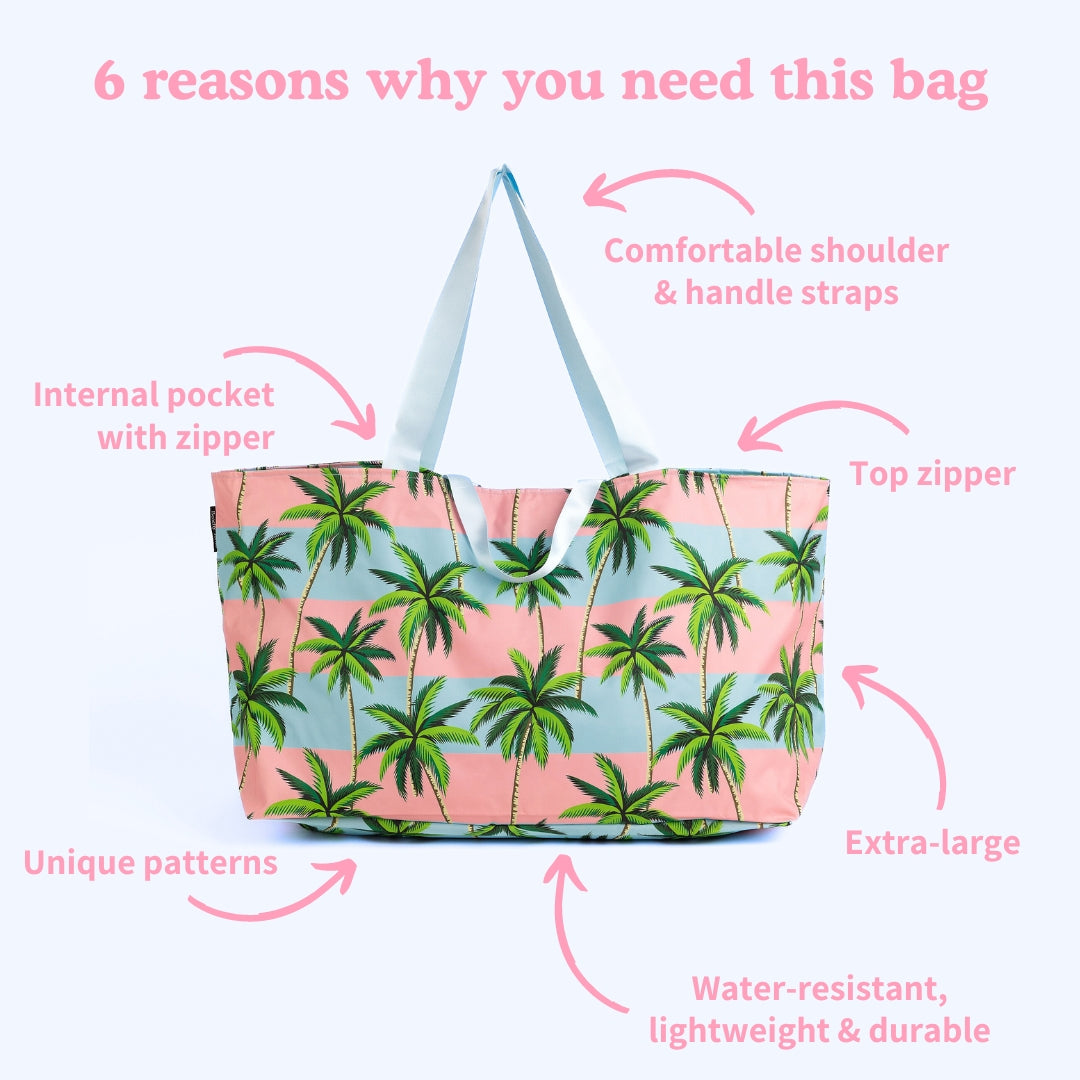 [PRE-ORDER OCT] Beach Bag - Palm Cove