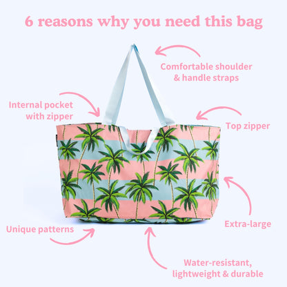 [PRE-ORDER OCT] Beach Bag - Palm Cove