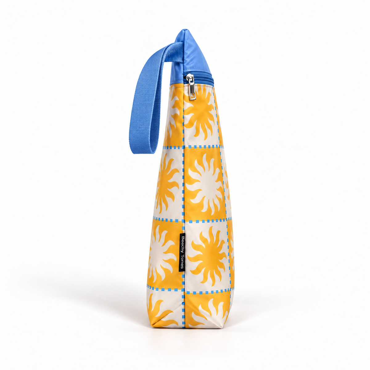 Golden Rays wet bag, side view showing its depth